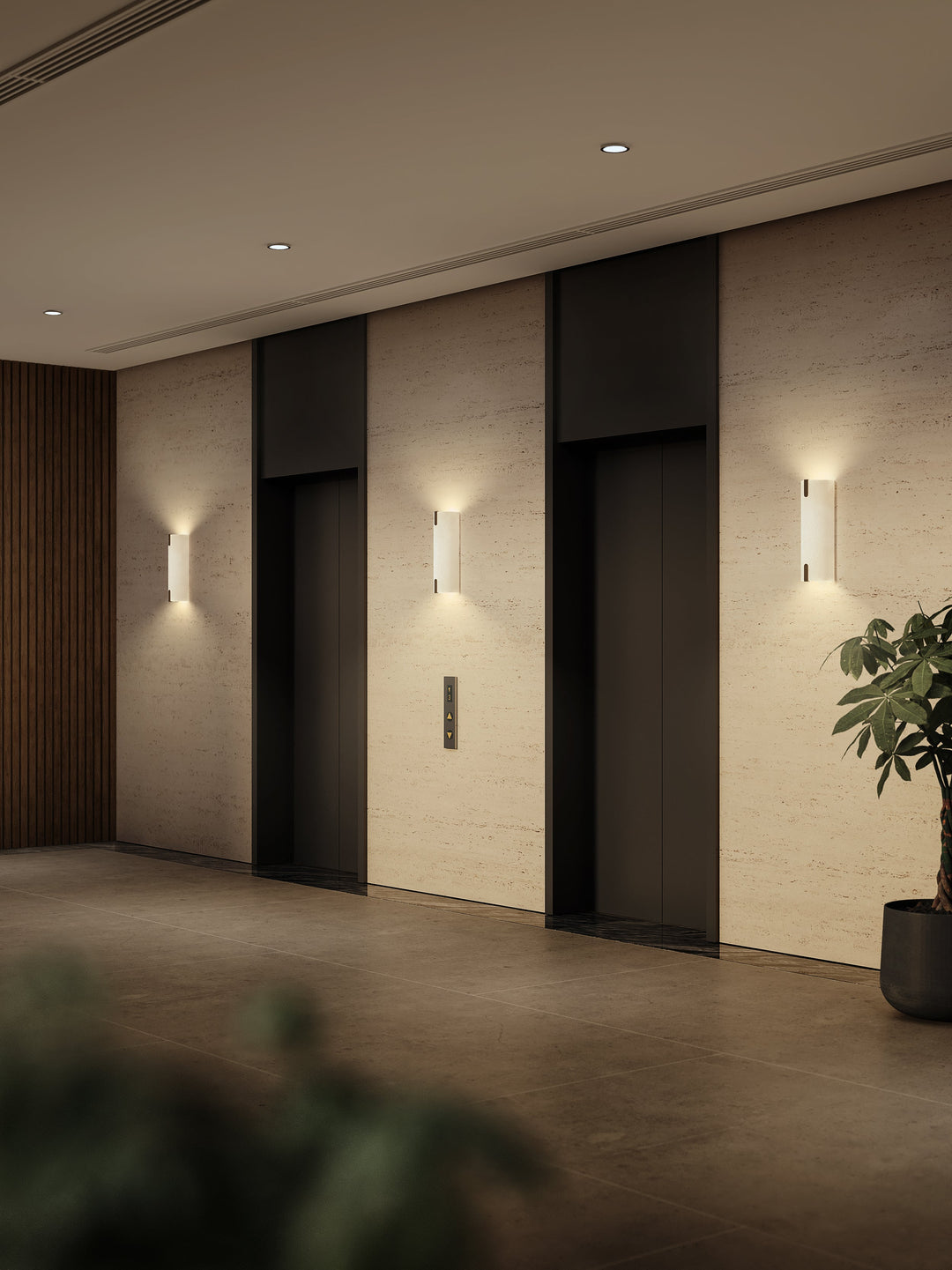Astro 5042014 Elba Wall 400 Shade White Fabric