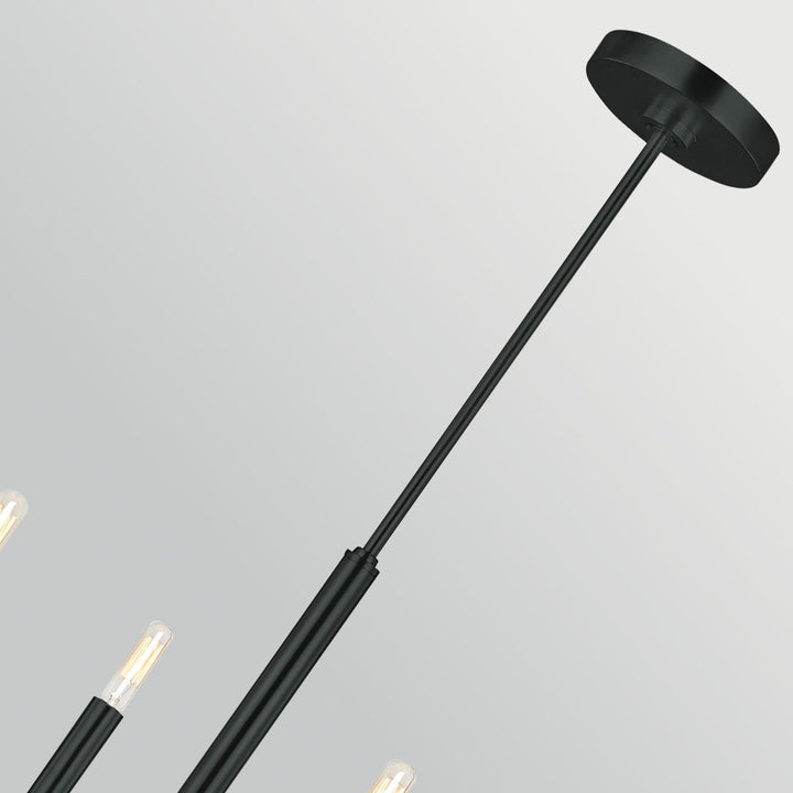 Generation Lighting FE-BRIANNA6-BK Brianna 6 Light Chandelier Black
