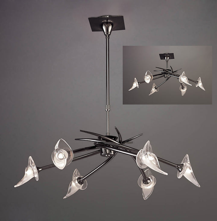 Mantra M0301BC Flavia 6 Light Black Chrome