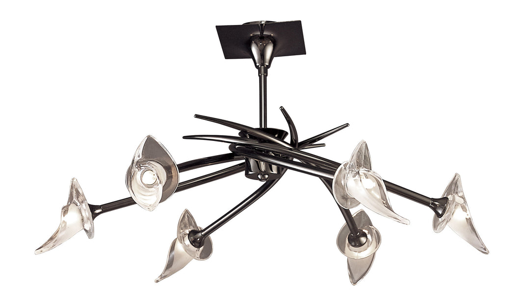 Mantra M0301BC Flavia 6 Light Black Chrome