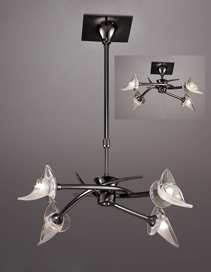 Mantra M0302BC Flavia 4 Light Black Chrome