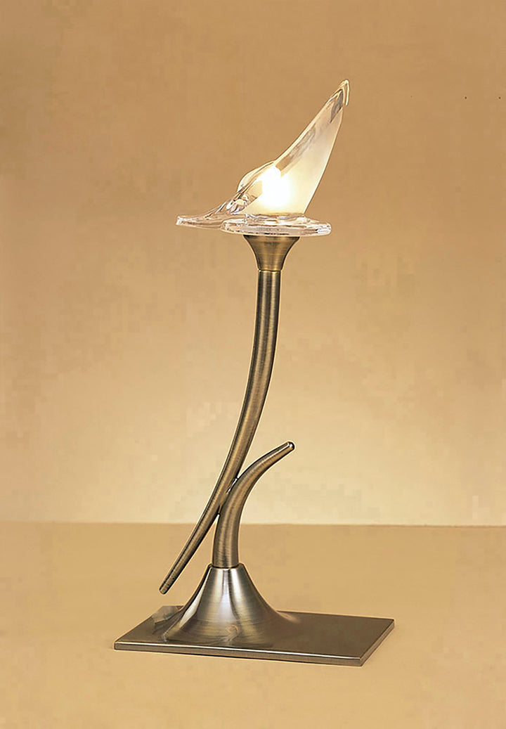 Mantra M0309AB Flavia Table Lamp 1 Light