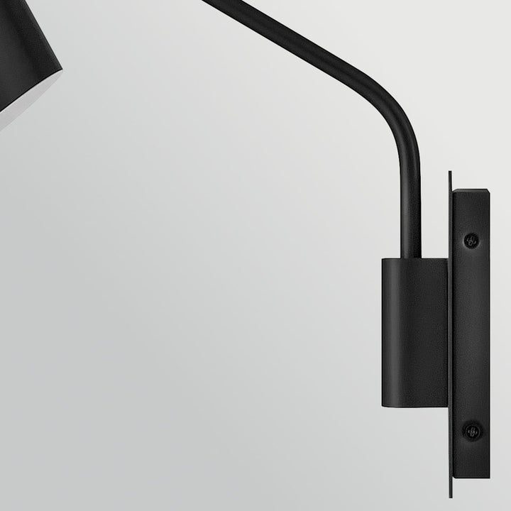 Hinkley HK-BRAY-1WB-BK Bray 1 Light Wall Light Black
