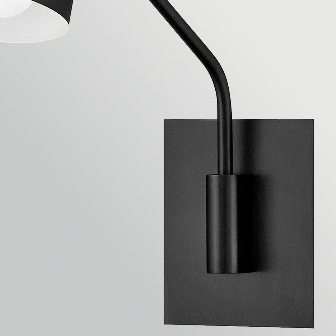 Hinkley HK-BRAY-1WB-BK Bray 1 Light Wall Light Black