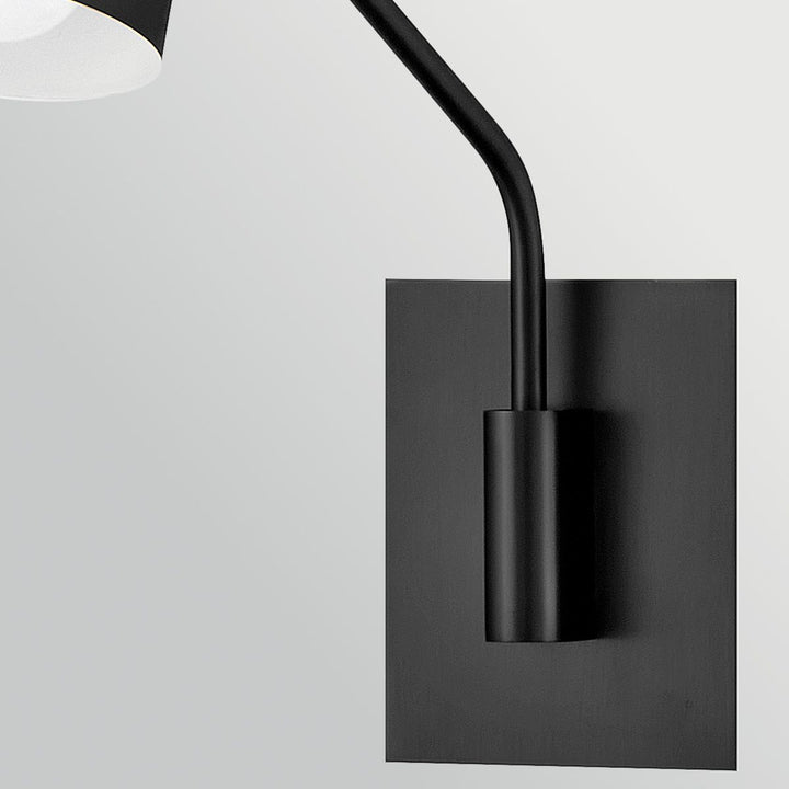 Hinkley HK-BRAY-1WB-BK Bray 1 Light Wall Light Black