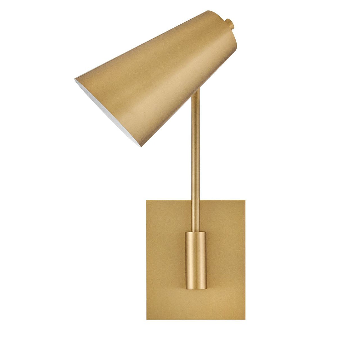 Hinkley HK-BRAY-1WB-LCB Bray 1 Light Wall Light Laquered Brass