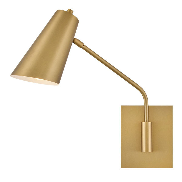 Hinkley HK-BRAY-1WB-LCB Bray 1 Light Wall Light Laquered Brass