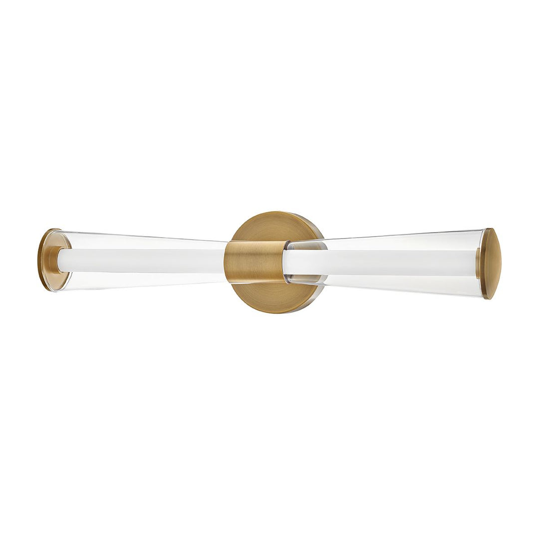 Hinkley HK-ELIN-LED-WB2-LCB Elin LED  Bathroom Wall Light  Lacquered Brass