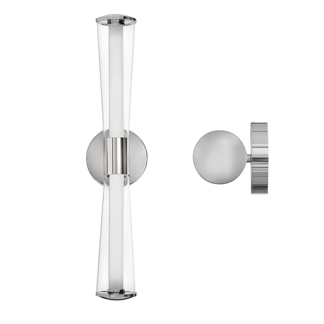 Hinkley HK-ELIN-LED-WB2-PC Elin LED  Bathroom Wall Light  Polished Chrome