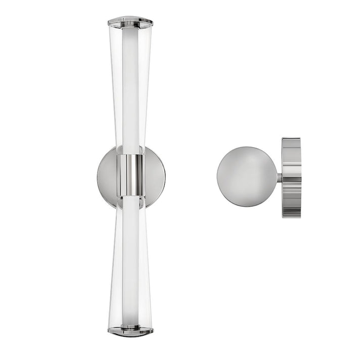 Hinkley HK-ELIN-LED-WB2-PC Elin LED  Bathroom Wall Light  Polished Chrome