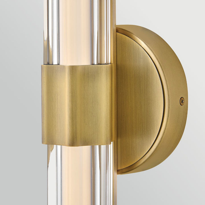 Hinkley HK-GEORGETTE-LED1-LCB Georgette Small LED  Bathroom Wall Light  Laquered Brass