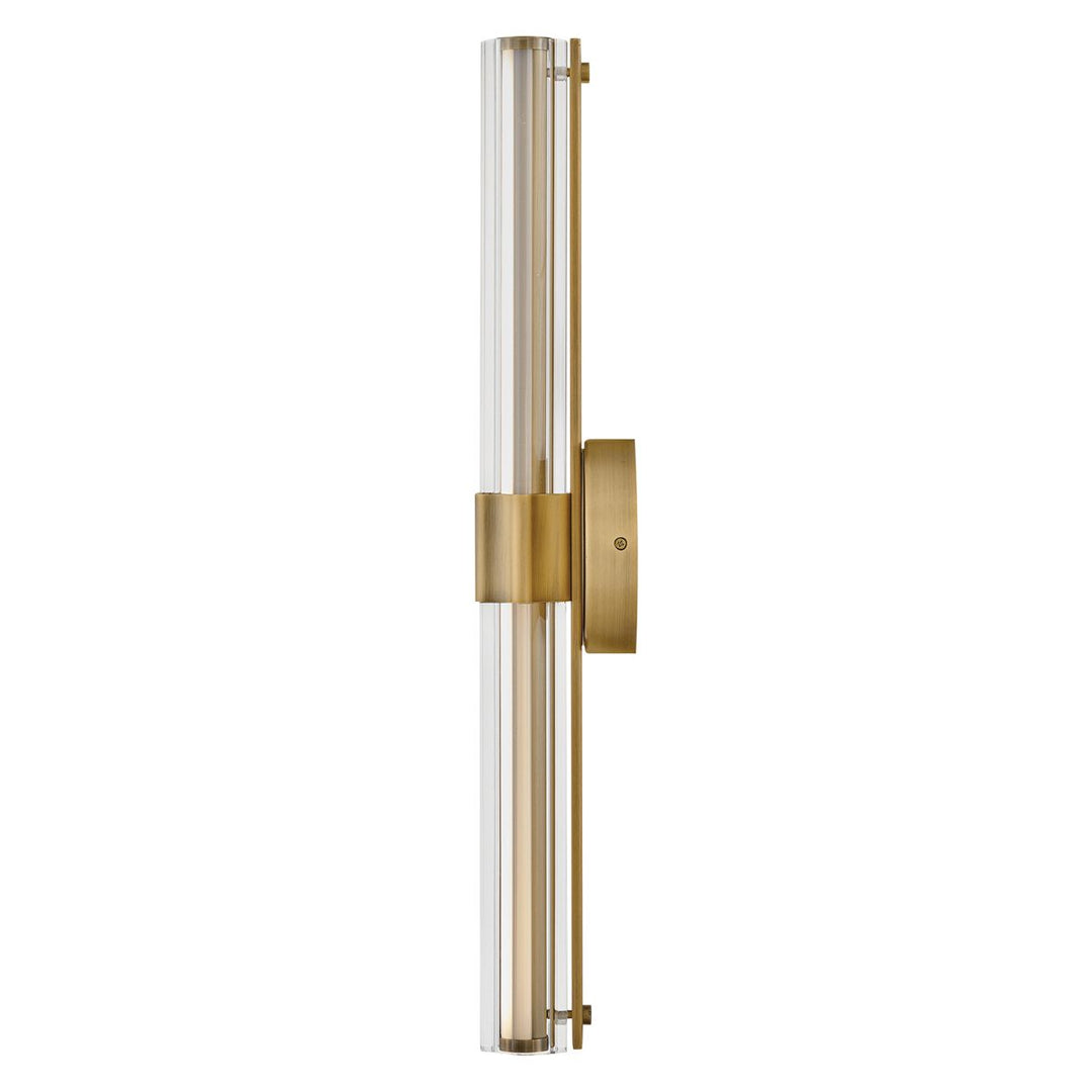 Hinkley HK-GEORGETTE-LED2-LCB Georgette Medium LED Bathroom  Wall Light  Laquered Brass