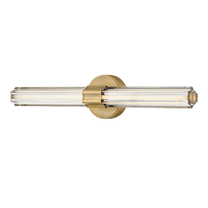 Hinkley HK-GEORGETTE-LED2-LCB Georgette Medium LED Bathroom  Wall Light  Laquered Brass