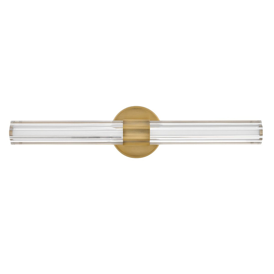 Hinkley HK-GEORGETTE-LED2-LCB Georgette Medium LED Bathroom  Wall Light  Laquered Brass
