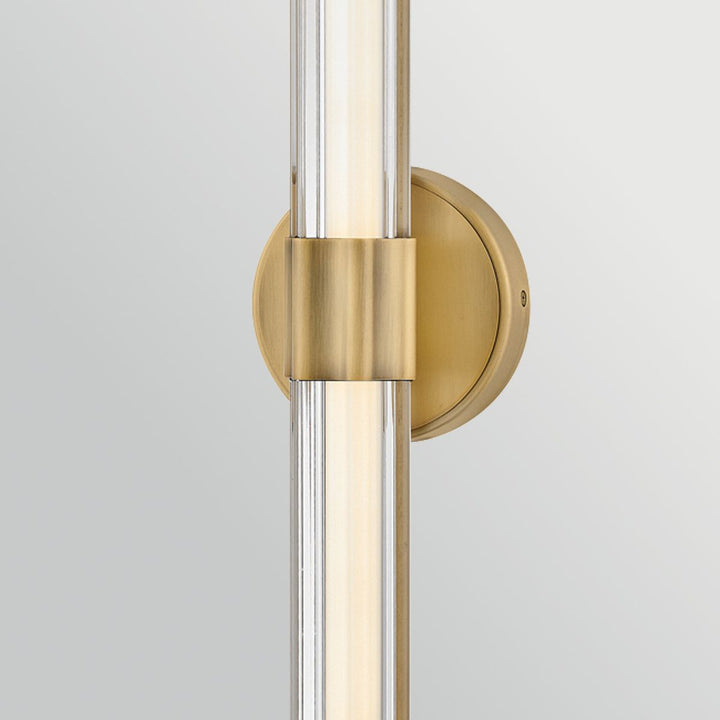 Hinkley HK-GEORGETTE-LED2-LCB Georgette Medium LED Bathroom  Wall Light  Laquered Brass