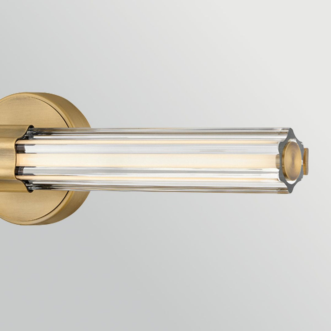 Hinkley HK-GEORGETTE-LED2-LCB Georgette Medium LED Bathroom  Wall Light  Laquered Brass