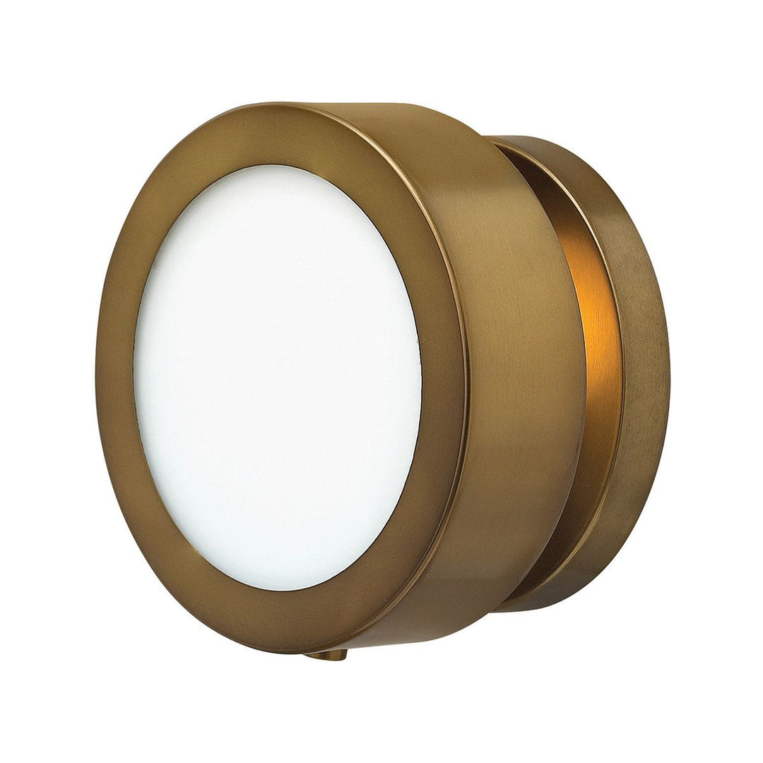 Hinkley HK-MERCER-S-HB Mercer 1 Light Small Wall Light Heritage Brass