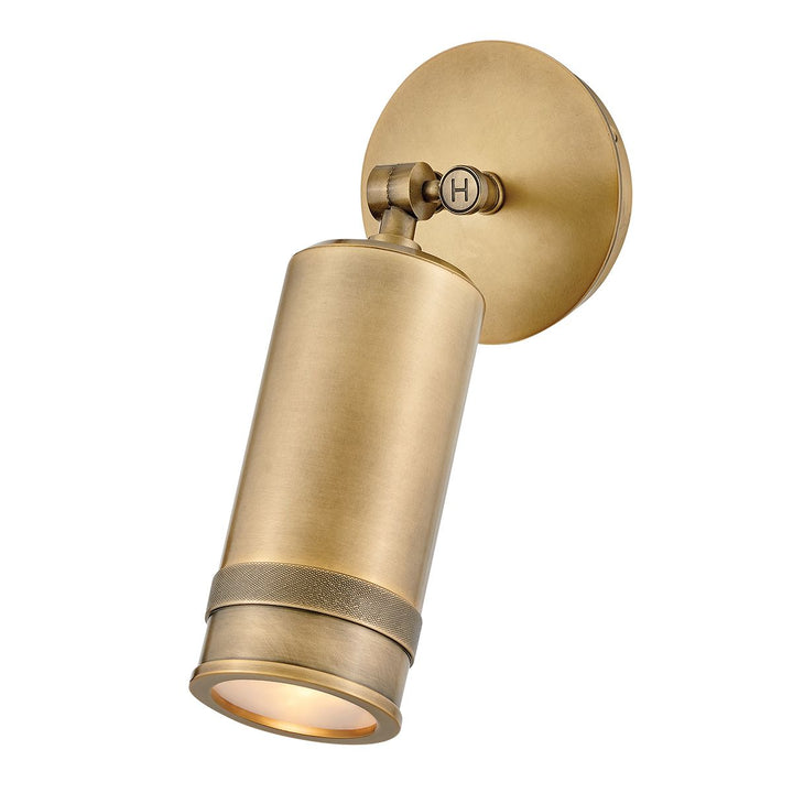 Hinkley HK-PRATT-1LT-SPOT-HB Pratt 1 Light Outdoor  Spot Light Heritage Brass
