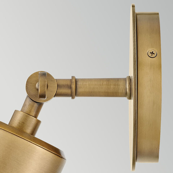 Hinkley HK-PRATT-1LT-SPOT-HB Pratt 1 Light Outdoor  Spot Light Heritage Brass