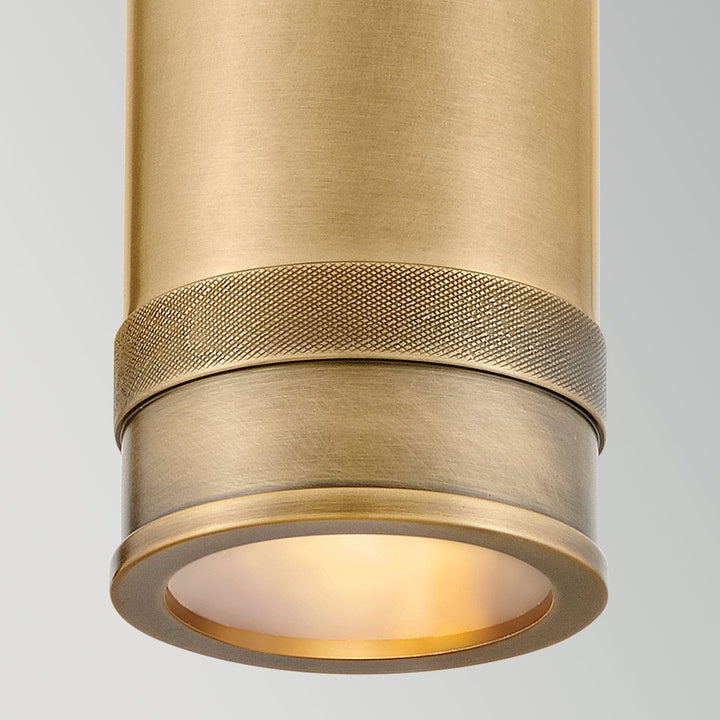 Hinkley HK-PRATT-1LT-SPOT-HB Pratt 1 Light Outdoor  Spot Light Heritage Brass