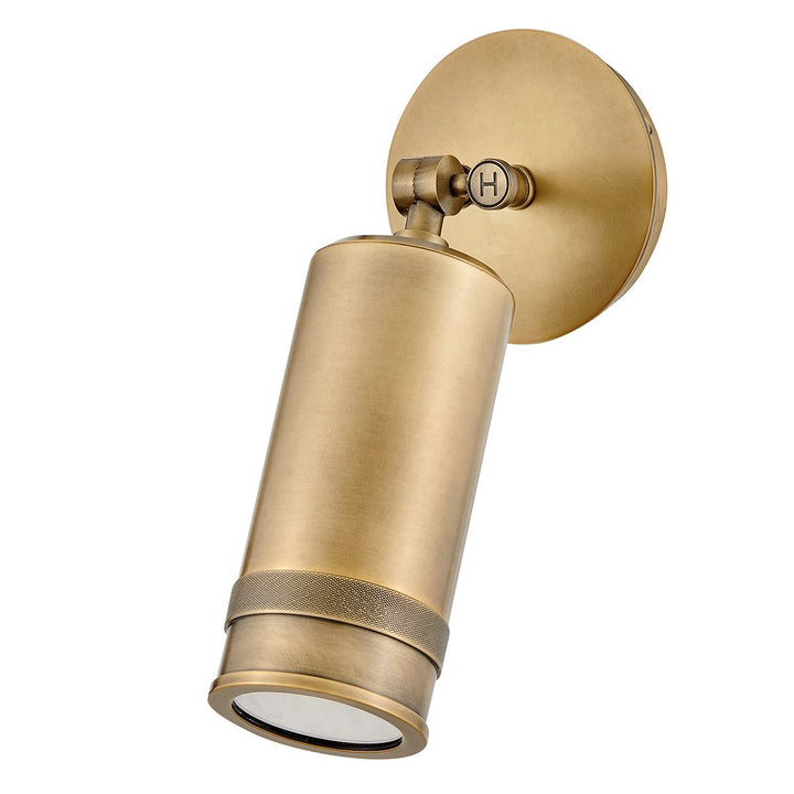 Hinkley HK-PRATT-1LT-SPOT-HB Pratt 1 Light Outdoor  Spot Light Heritage Brass