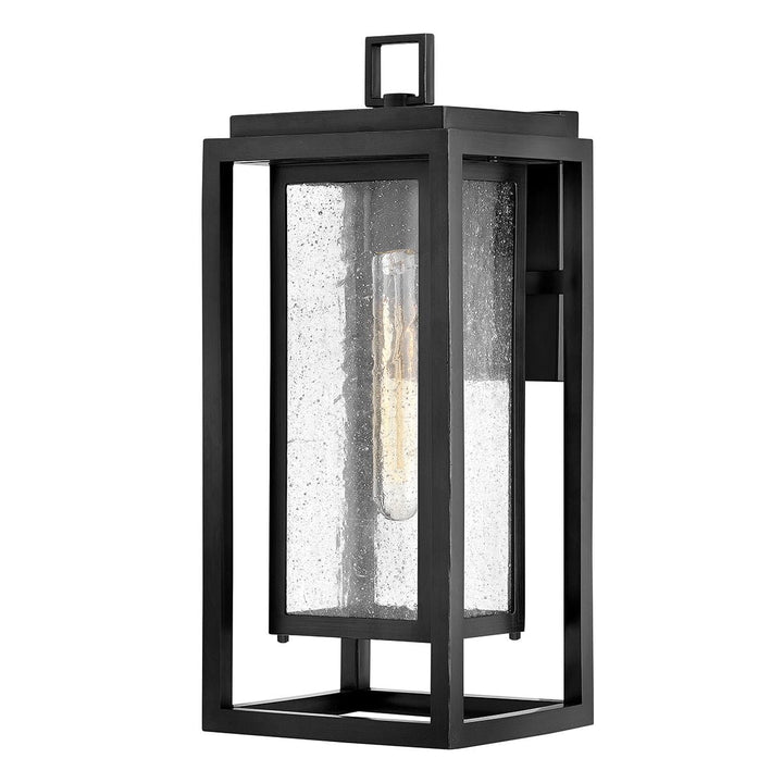 Hinkley HK-REPUBLIC-M-BK Republic 1 Light Medium  Outdoor Lantern Black