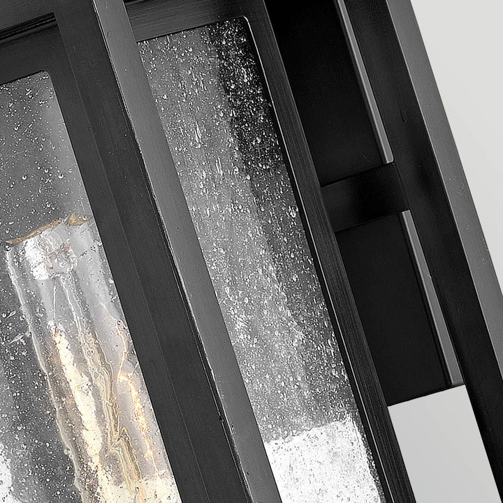 Hinkley HK-REPUBLIC-M-BK Republic 1 Light Medium  Outdoor Lantern Black