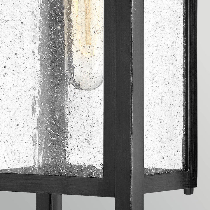 Hinkley HK-REPUBLIC-M-BK Republic 1 Light Medium  Outdoor Lantern Black