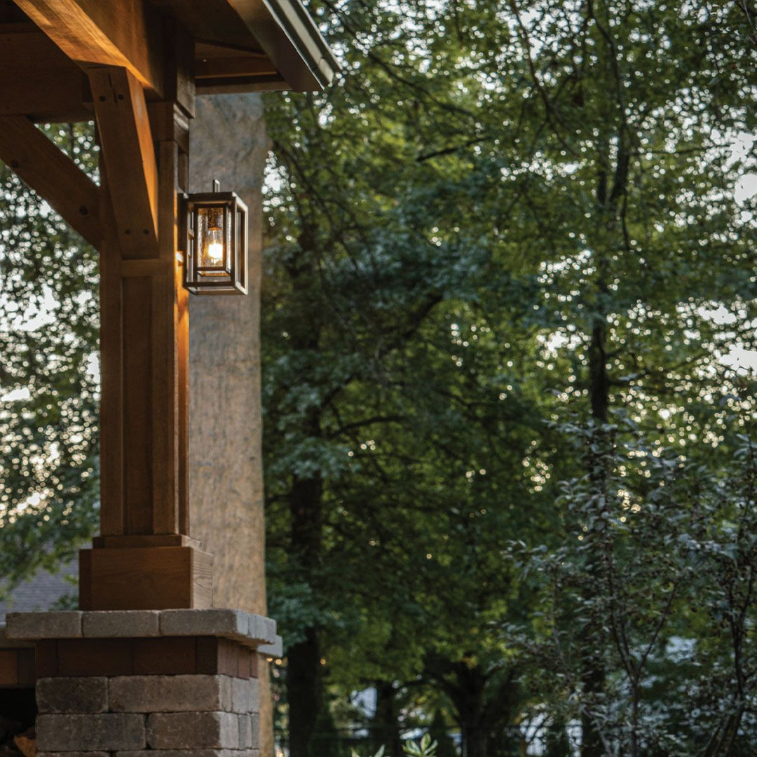 Hinkley HK-REPUBLIC-S-BK Republic 1 Light Small  Outdoor Lantern Black