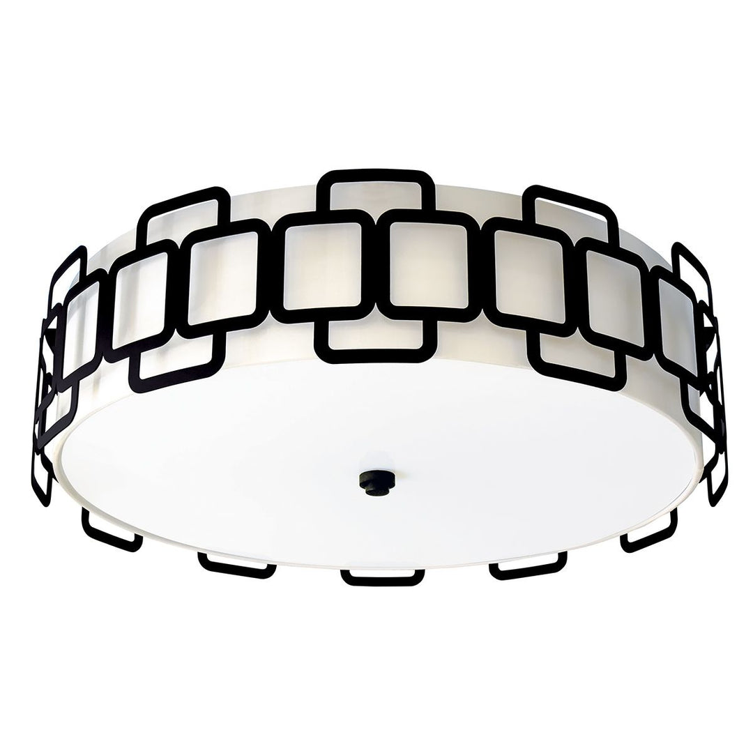 Hinkley HK-SABINA-4F-BK Sabina 4 Light Large Flush Black