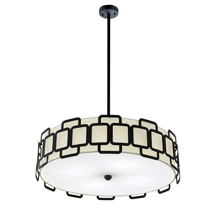 Hinkley HK-SABINA-4P-BK Sabina 4 Light Pendant Black