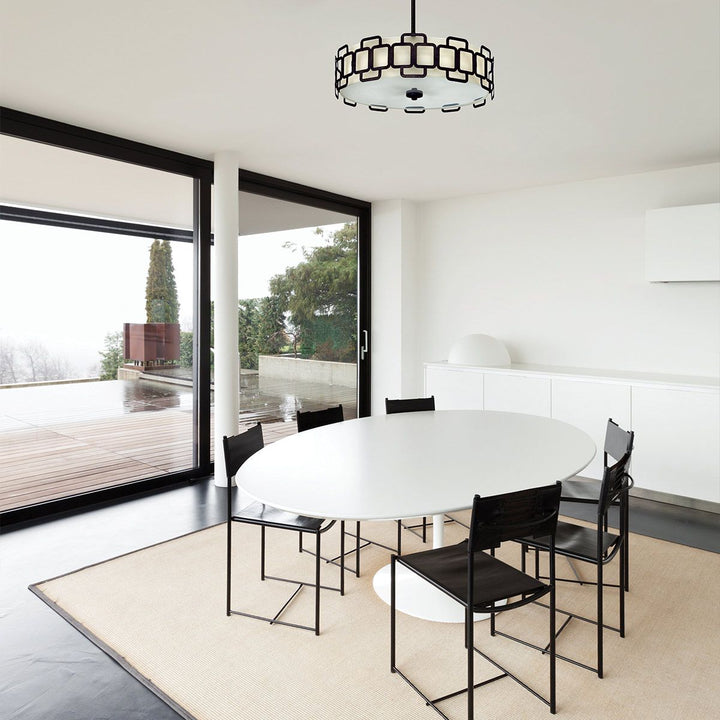 Hinkley HK-SABINA-4P-BK Sabina 4 Light Pendant Black