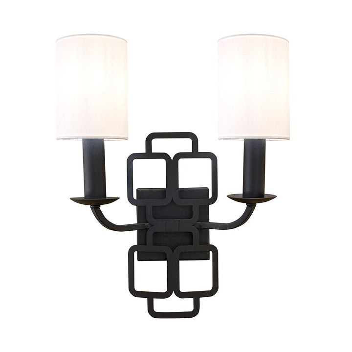 Hinkley HK-SABINA2-BK Sabina 2 Light Wall Light Black