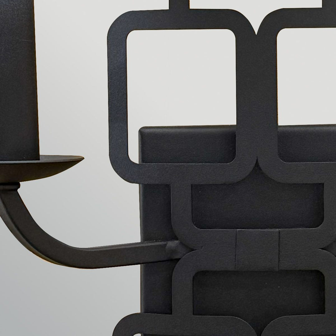 Hinkley HK-SABINA2-BK Sabina 2 Light Wall Light Black
