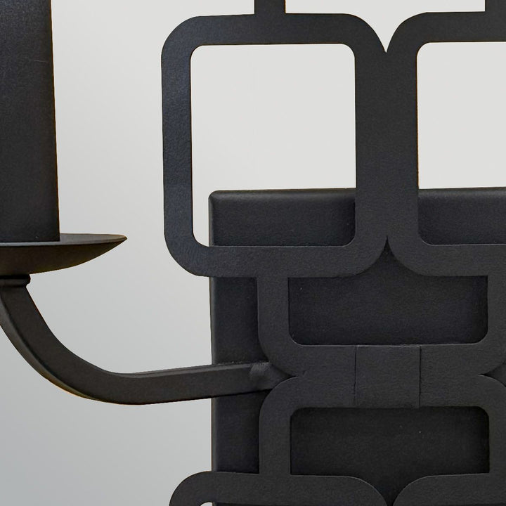 Hinkley HK-SABINA2-BK Sabina 2 Light Wall Light Black