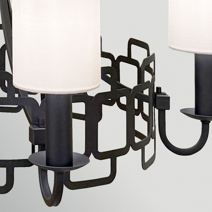 Hinkley HK-SABINA5-BK Sabina 5 Light Chandelier Black