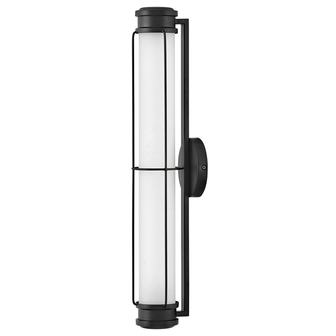Hinkley HK-SAYLOR-LED-M-BK Saylor Medium LED  Bathroom Wall Light  Matte Black