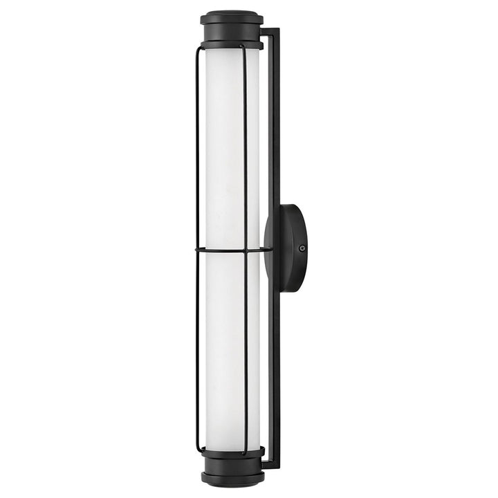 Hinkley HK-SAYLOR-LED-M-BK Saylor Medium LED  Bathroom Wall Light  Matte Black