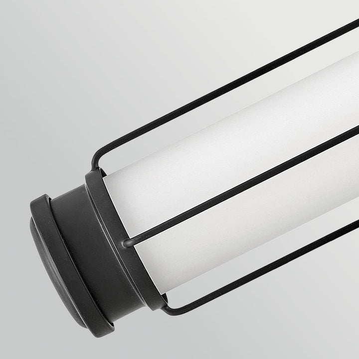 Hinkley HK-SAYLOR-LED-M-BK Saylor Medium LED  Bathroom Wall Light  Matte Black