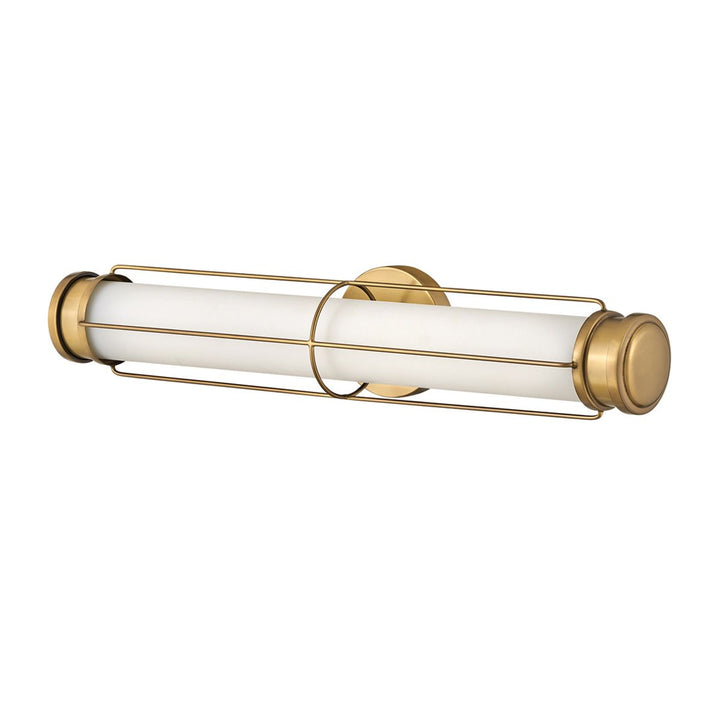 Hinkley HK-SAYLOR-LED-M-HB Saylor Medium LED  Bathroom Wall Light  Heritage Brass