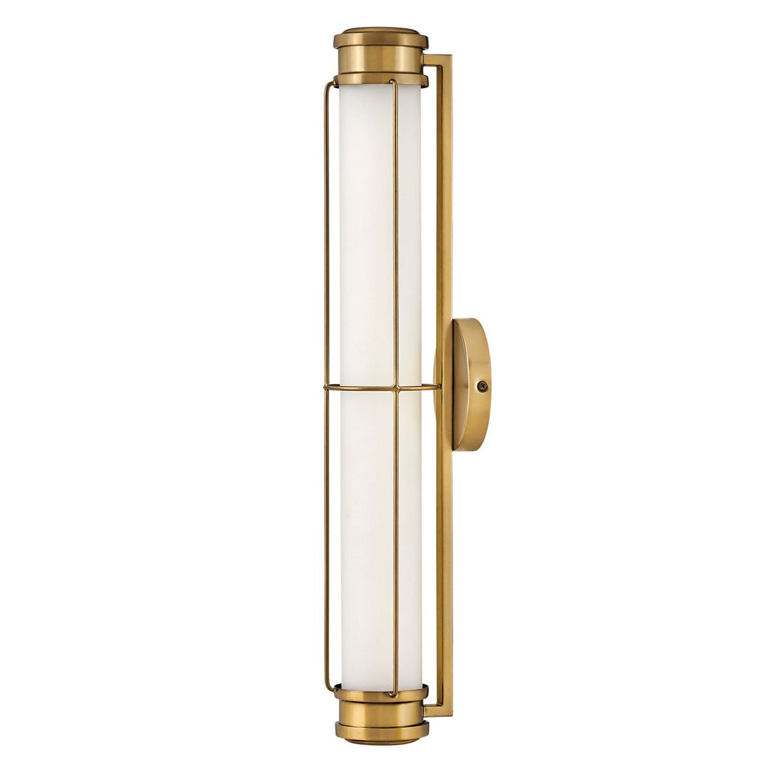 Hinkley HK-SAYLOR-LED-M-HB Saylor Medium LED  Bathroom Wall Light  Heritage Brass