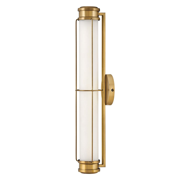 Hinkley HK-SAYLOR-LED-M-HB Saylor Medium LED  Bathroom Wall Light  Heritage Brass