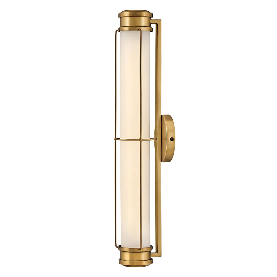 Hinkley HK-SAYLOR-LED-M-HB Saylor Medium LED  Bathroom Wall Light  Heritage Brass