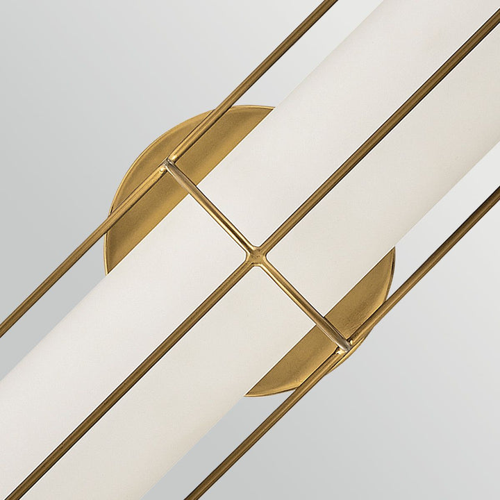 Hinkley HK-SAYLOR-LED-M-HB Saylor Medium LED  Bathroom Wall Light  Heritage Brass