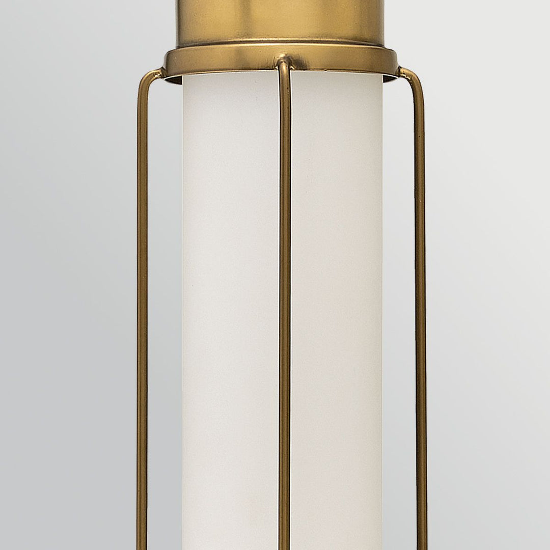 Hinkley HK-SAYLOR-LED-M-HB Saylor Medium LED  Bathroom Wall Light  Heritage Brass