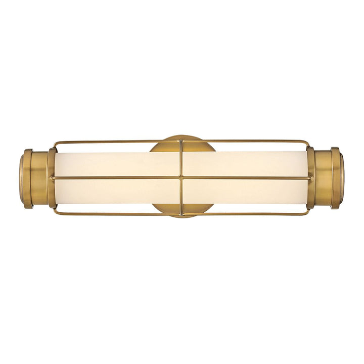 Hinkley HK-SAYLOR-LED-S-HB Saylor Small LED  Bathroom Wall Light  Heritage Brass