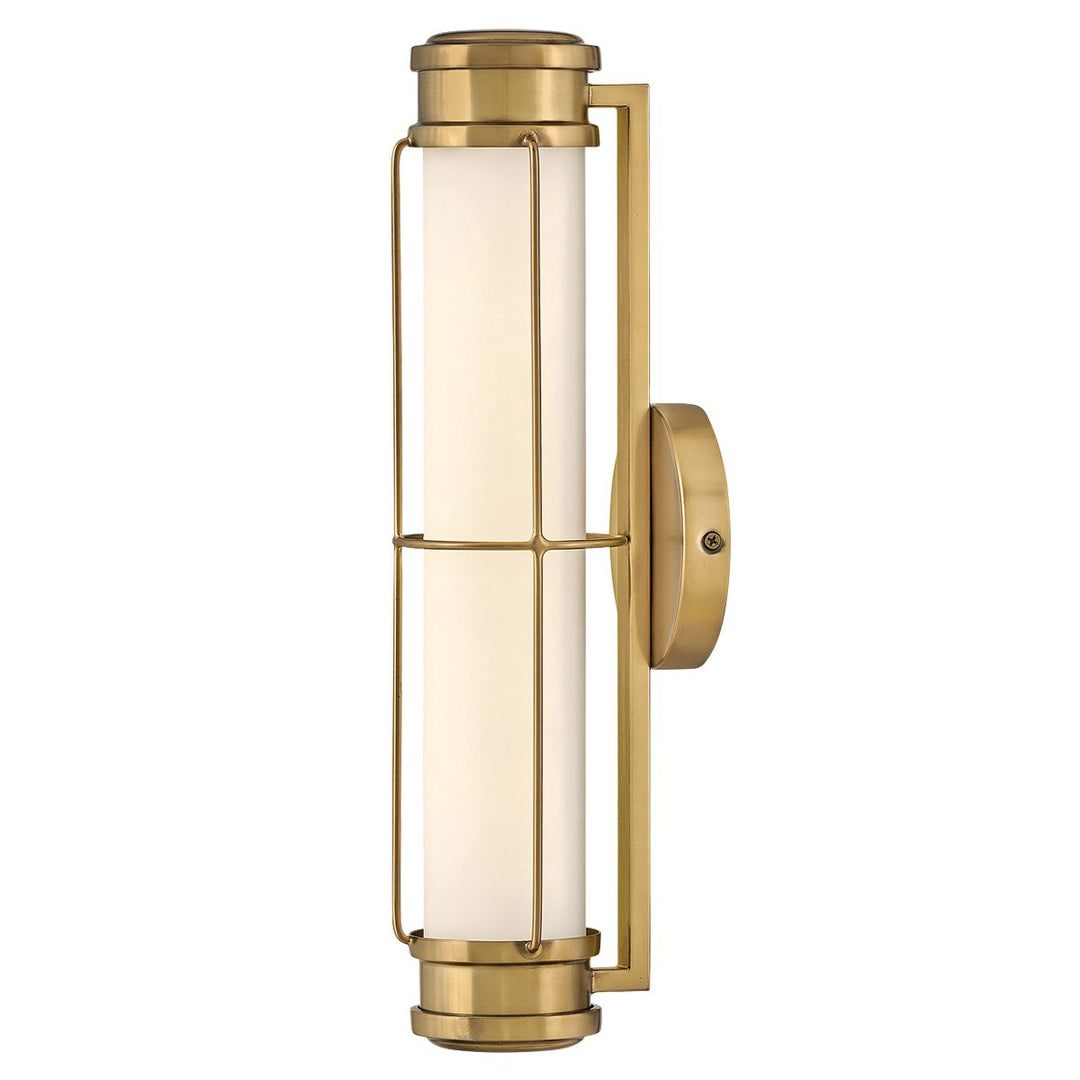 Hinkley HK-SAYLOR-LED-S-HB Saylor Small LED  Bathroom Wall Light  Heritage Brass