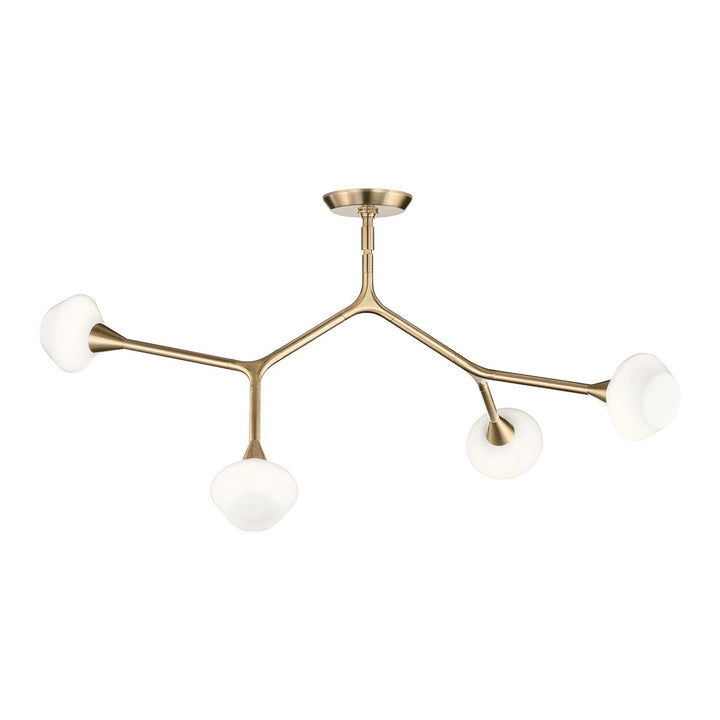 Kichler KL-CASSIUS-4P-CPZ Cassius 4 Light Pendant Champagne Bronze