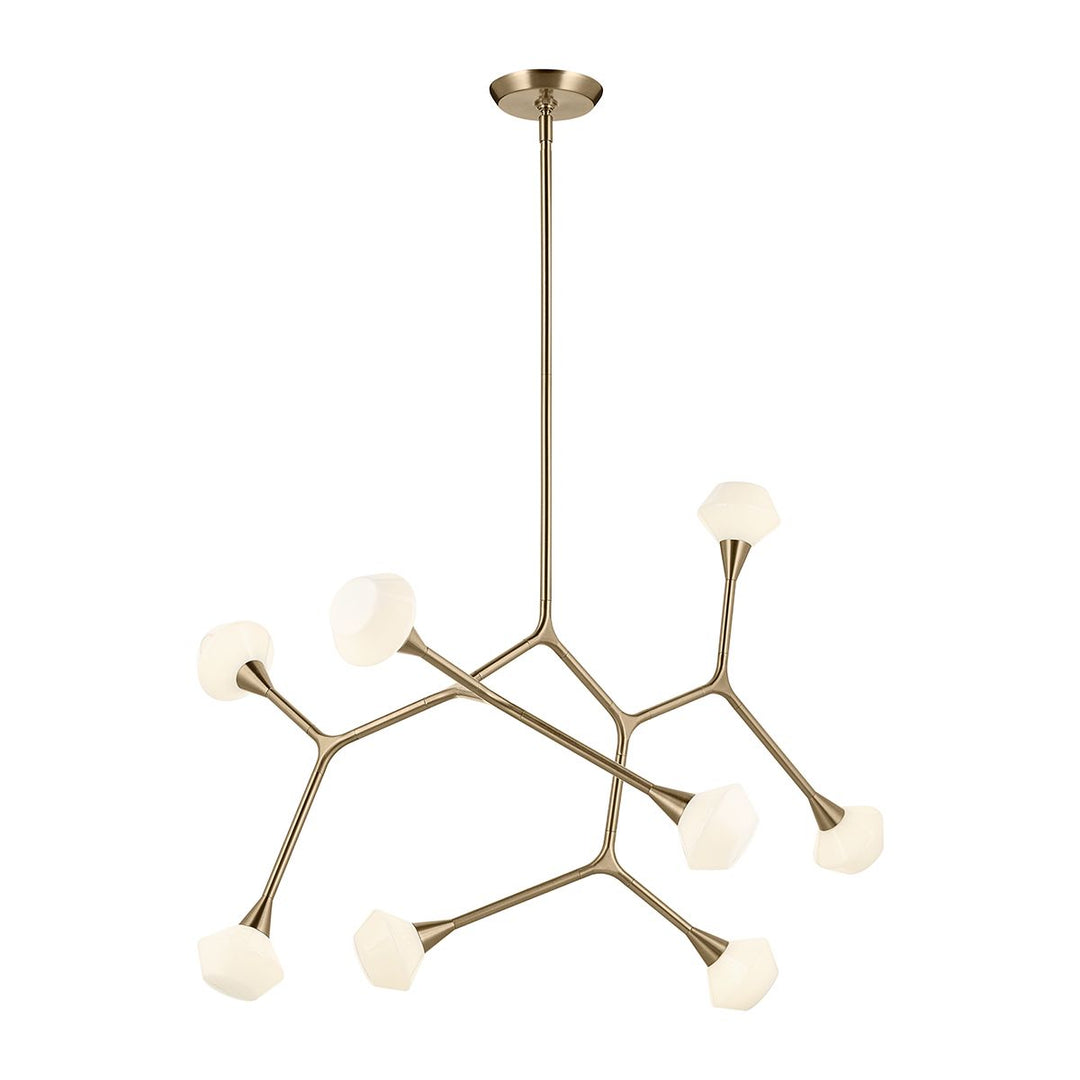 Kichler KL-CASSIUS-8P-CPZ Cassius 8 Light Pendant Champagne Bronze