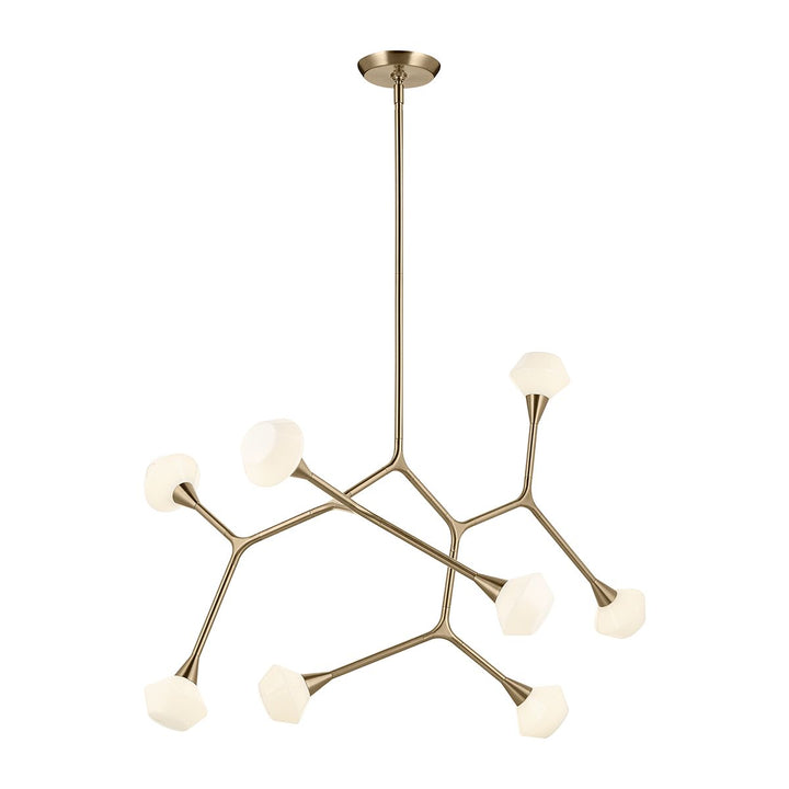 Kichler KL-CASSIUS-8P-CPZ Cassius 8 Light Pendant Champagne Bronze
